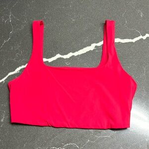 Cropped Red tank